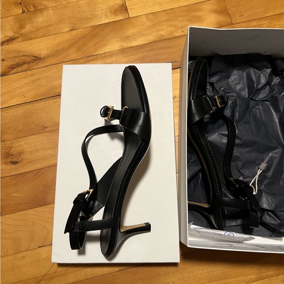 COS BUCKLED STRAPPY HEELED SANDALS size 39 - Picture 3 of 5